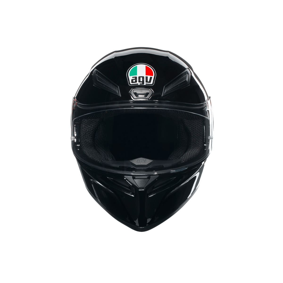 Agv K1 S Mono Black Kapalı Kask